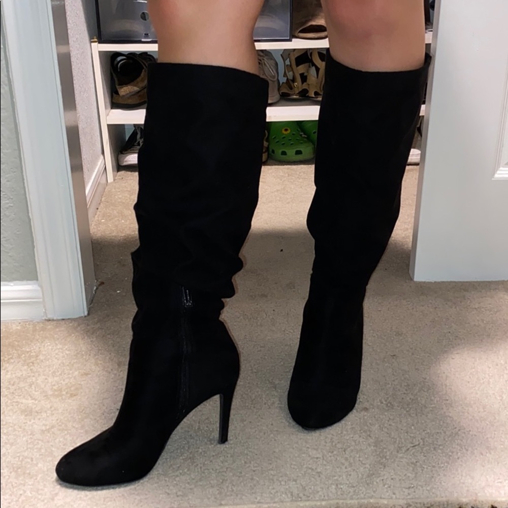 High heel boots